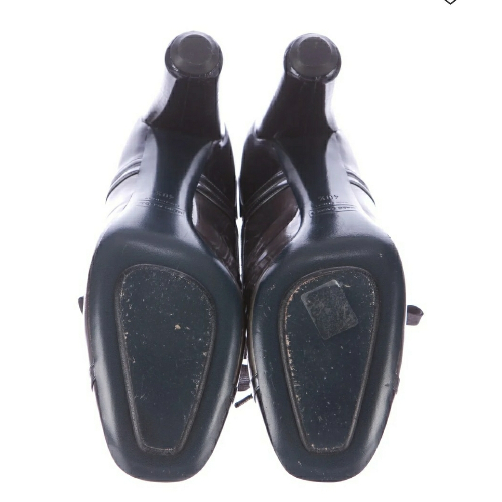 Marc Jacobs Lace up Patent Oxford Leather Pumps - Picture 5 of 5